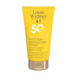 Louis Widmer - Face Sun Protection Sport LSF50 parfümiert, 50 ml