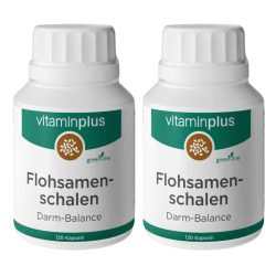 Vitaminplus Flohsamenschalen Kapseln 2x 120 Stück