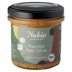Nabio Aufstrich Paprika Feta Olive 135 g