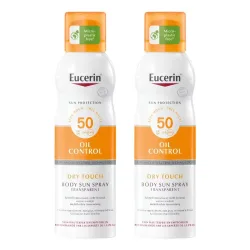 Eucerin Sun Body Spray Oil Control LSF 50 2x 200 ml