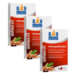 Axamine ashwaVit Ashwagandha 3x 30 Kapseln