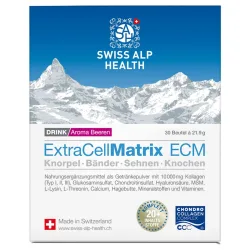 Swiss Alp Health Extra Cell Matrix Drink Gelenke, Beeren (30 Beutel)