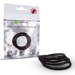 QUICK AID Anti-Läuse Haargummi schwarz