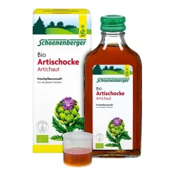 Schoenenberger Artischocken Frischpflanzensaft Bio 200 ml