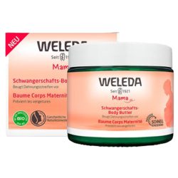 Weleda Mama Body Butter Schwangerschaft Glas 150 g