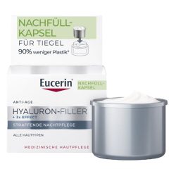 Eucerin - Hyaluron-Filler Nachtpflege Nachfüllkapsel, 50 ml