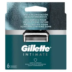 Gillette Intimate Herren Systemklingen 6 Stück