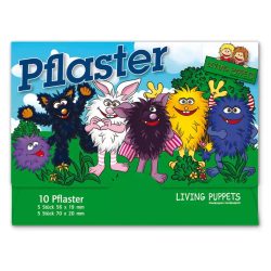 Lutz Mauder Kinderpflaster Living Puppets 10 Stück