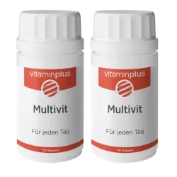 Vitaminplus Multivitamin vegan Kapseln 2x 60 Stück