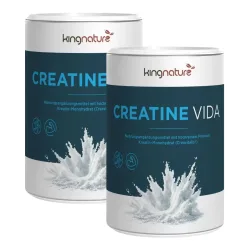 Kingnature Creatine Vida Pulver 2x 250 g