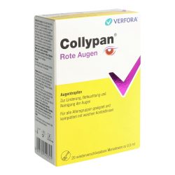Collypan Rote Augen Tropfen 20 Monodosen 0.5 ml