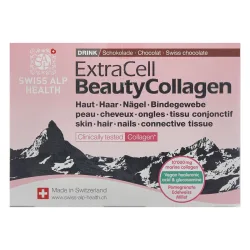 Swiss Alp Health Extra Cell Beauty Collagen Choco Drink (20 Beutel)