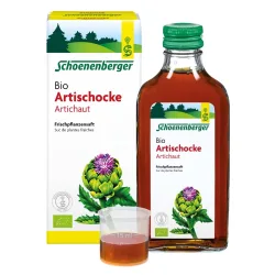 Schoenenberger Artischocken Frischpflanzensaft Bio 200 ml