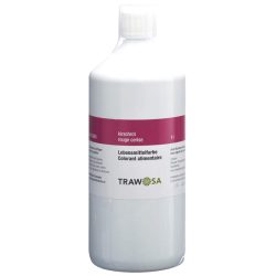 TRAWOSA Lebensmittelfarbstoff kirschrot 1000 ml