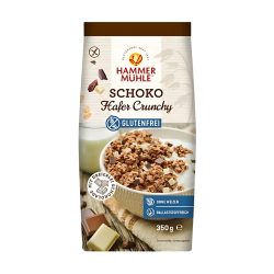 Hammermühle Crunchy Müesli Hafer Schoko glutenfrei 350 g