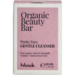 Nook Organic Beauty Bar PRETTY FACE CLEANSER AND SCRUB - gentle exfoliating soli