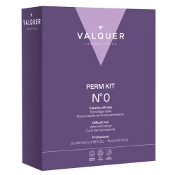 VALQUER WAVE KIT Nº 0 (difficult to wave natural hair) 100+100+10 ML