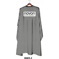 Novon Professional Cape Barber Super Red with Logo - N403 2