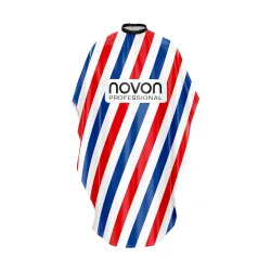 Novon Professional Cape Colour Line White/Red/Blue - N403 14
