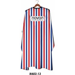 Novon Professional Cape Colour Line White/Red/Blue - N403 13