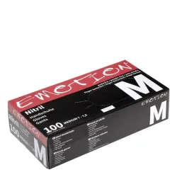 Efalock Nitril Handschuhe M ungepud.schwarz
