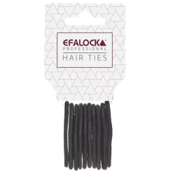 Efalock Haargummi klein schwarz 10Stk