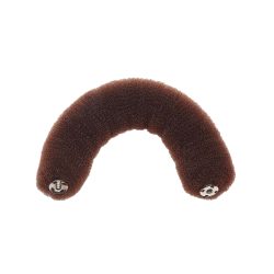 Efalock Knotenrolle 23cm braun mit Druckknopf