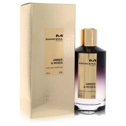 Mancera Amber & Roses by Mancera Eau de Parfum Spray (Unisex) 120 ml