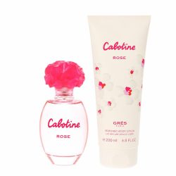 Parfums Gres Cabotine Rose Gift Set -- 100 ml Eau De Toilette Spray + 200 ml Body Lotion