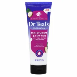 Dr Teal's Pure Epsom Salt Foot Cream Pure Epsom Salt Foot Cream with Shea Butter & Aloe Vera & Vitamin E 240 ml