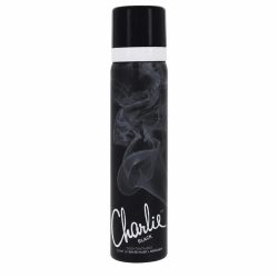 Charlie Black by Revlon Body Fragrance Spray 75 ml