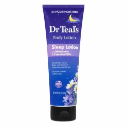 Dr Teal's Sleep Lotion Sleep Lotion with Melatonin & Essential Oils Promotes a better night's sleep (Shea butter, Cocoa Butter and Vitamin E 240 ml