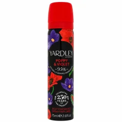Yardley Poppy & Violet by Yardley London Body Fragrance Spray 77 ml
