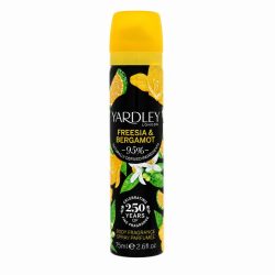 Yardley Freesia & Bergamot by Yardley London Body Fragrance Spray 77 ml