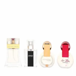 Ellen Tracy Gift Set -- 15 ml  EDP Spray + 15 ml Tracy EDP Spray + 15 ml  Bronze + 15 ml Love Notes EDP Spray