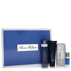 Paris Hilton by Paris Hilton Gift Set -- 3.4 oz  Eau de Toilette Spray + 3 oz Body Wash + 2.75 oz Deodorant Stick + .25 Mini EDT Spray