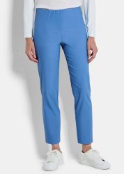 7/8-Bengalinhose LOUISA mit Schlupfbund - blau - Gr. 25 von Goldner Fashion