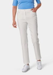 Leichte Baumwollschlupfhose - cremeweiss - Gr. 19 von Goldner Fashion