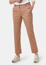 Sportive Baumwollhose in Stretchqualität - camel - Gr. 21 von Goldner Fashion