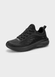 Sneaker mit herausnehmbarem Fußbett - schwarz - Gr. 38 von Goldner Fashion