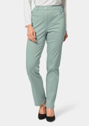 Leichte Baumwollschlupfhose - mint - Gr. 19 von Goldner Fashion