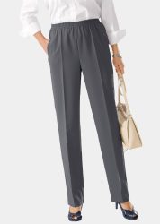 Pflegeleichte Reiseschlupfhose CARLA - anthrazit - Gr. 19 von Goldner Fashion