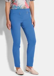 Schmale Bengalinhose LOUISA - blau - Gr. 265 von Goldner Fashion