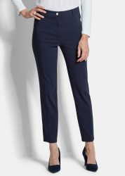 Bengalinhose LOUISA aus Super Stretch - marine - Gr. 19 von Goldner Fashion