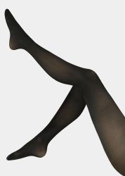 3er-Pack Microfaser-Strumpfhose - schwarz - Gr. 38/40 von Goldner Fashion