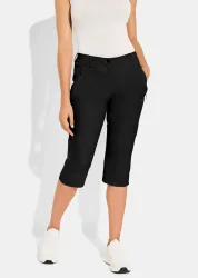 Freizeithose aus Active-Stretch-Material - schwarz - Gr. 48 von Goldner Fashion