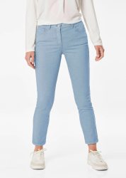 7/8-Jeans BELLA in Super-Stretch-Qualität - hellblau - Gr. 21 von Goldner Fashion