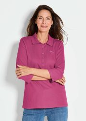 Poloshirt in hochwertiger Pikee-Qualität - beere - Gr. 25 von Goldner Fashion