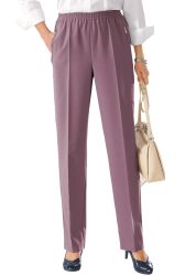 Pflegeleichte Reiseschlupfhose CARLA - flieder - Gr. 245 von Goldner Fashion
