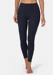 Thermo Damen-Unterwäsche lange Hose - marine / méliert - Gr. 40 von Goldner Fashion
